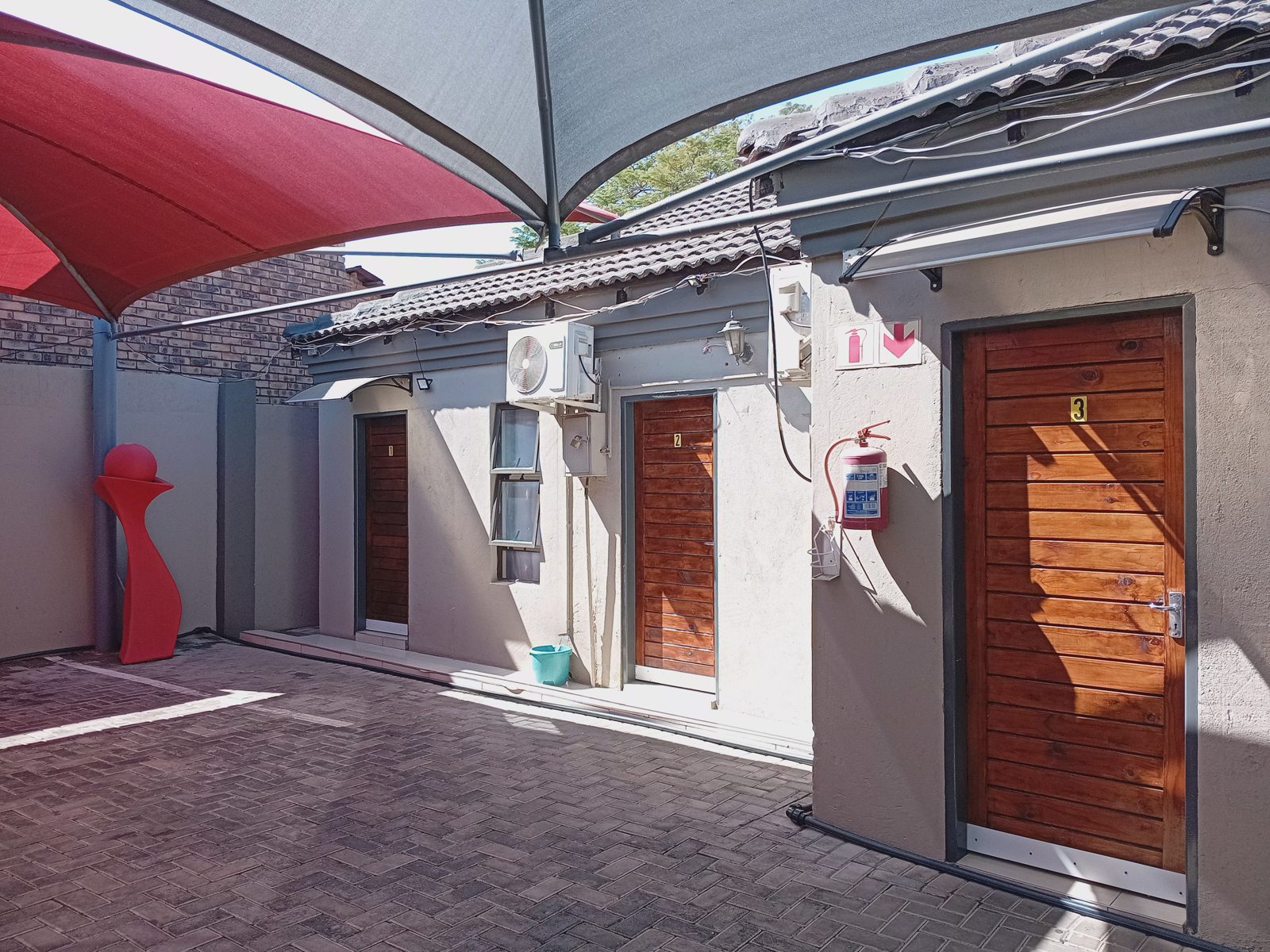 Secure covered on-site parking